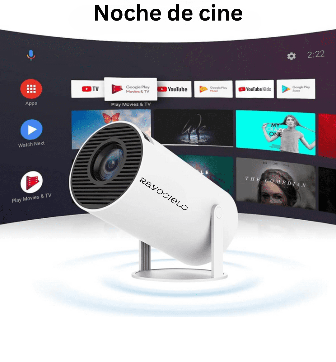 RayoCielo proyector